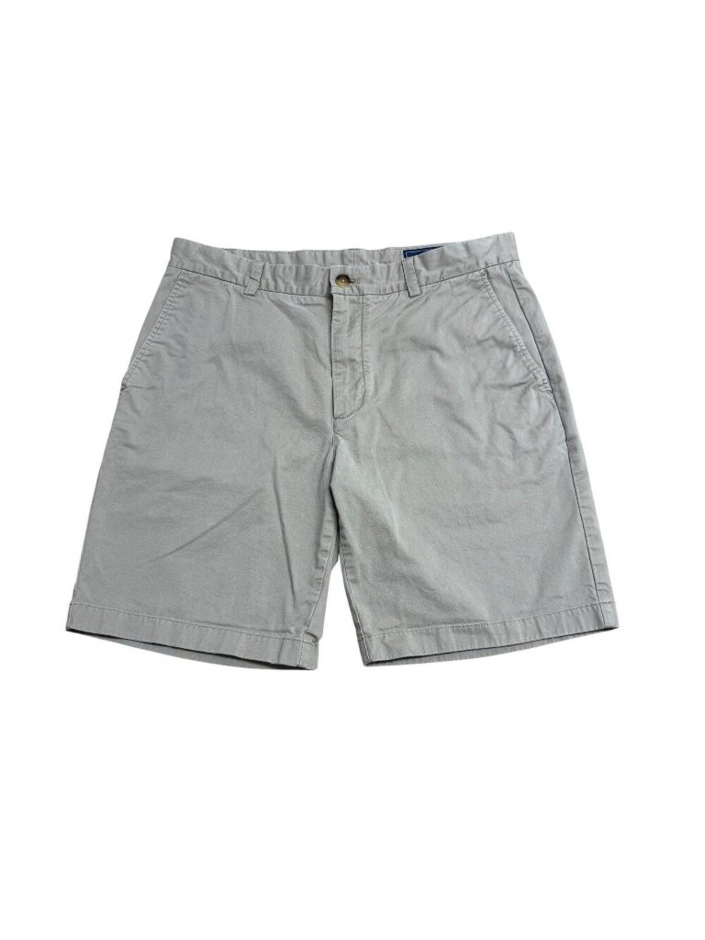 VINEYARD VINES BREAKER SHORTS MENS 34 CHINO GOLF 8 INCH KHAKI TAN SUMMER NEUTRAL